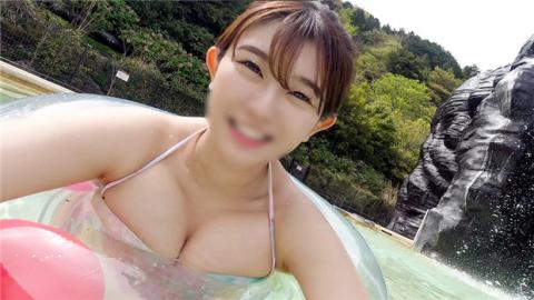 PPV1920280 Gachi 19 female college student 2021 University debut pretty girl first Gonzo cum shot on a pool date commemorating 3 months with him Personal shooting 19 female college student idol